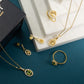 Golden Glow Citrine & Moissanite Accessory