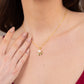 Aurélia Pearl Fan Necklace — Gold Vermeil on Sterling Silver
