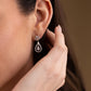 Moissanite Drop Earrings UK – Teardrop Halo Sterling Silver | Rose Joy