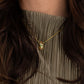Multicolour Gemstone Barrel Necklace in 18k Gold Vermeil (925 Silver) | Rose Joy