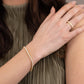 3mm Moissanite Gold Tennis Bracelet UK – Vermeil Sterling Silver | Rose Joy