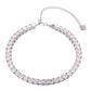 4mm Moissanite Tennis Bracelet UK – Sterling Silver, Rhodium Plated | Rose Joy